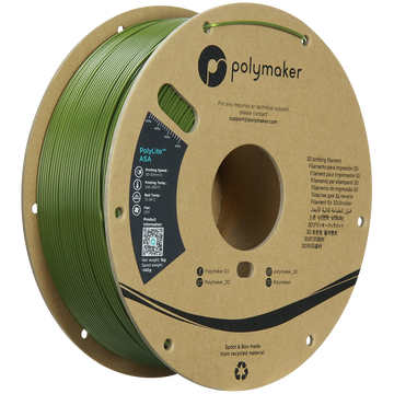 Polymaker | PolyLite ASA | Army Green | 1.75mm | 1 kg