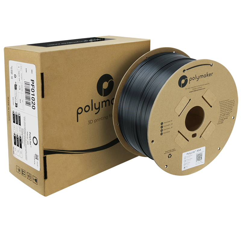 Polymaker | PolyLite ASA | Black | 1.75mm | 3 kg
