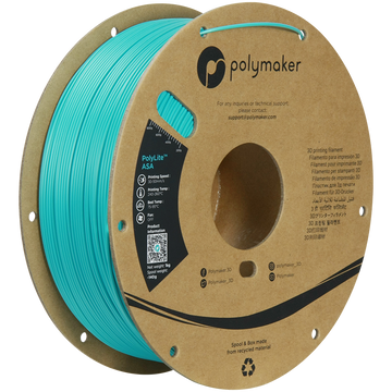 Polymaker | PolyLite ASA | Polymaker Teal | 1.75mm | 1 kg