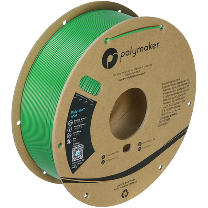 Polymaker | PolyLite ASA | Green | 1.75mm | 1 kg