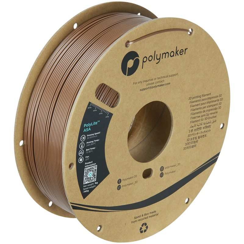 Polymaker | PolyLite ASA | Army Brown | 1.75mm | 1 kg