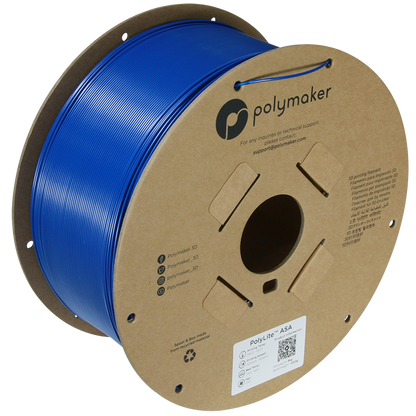 (UDGÅR) Polymaker | PolyLite ASA | Blue | 1.75mm | 3 kg
