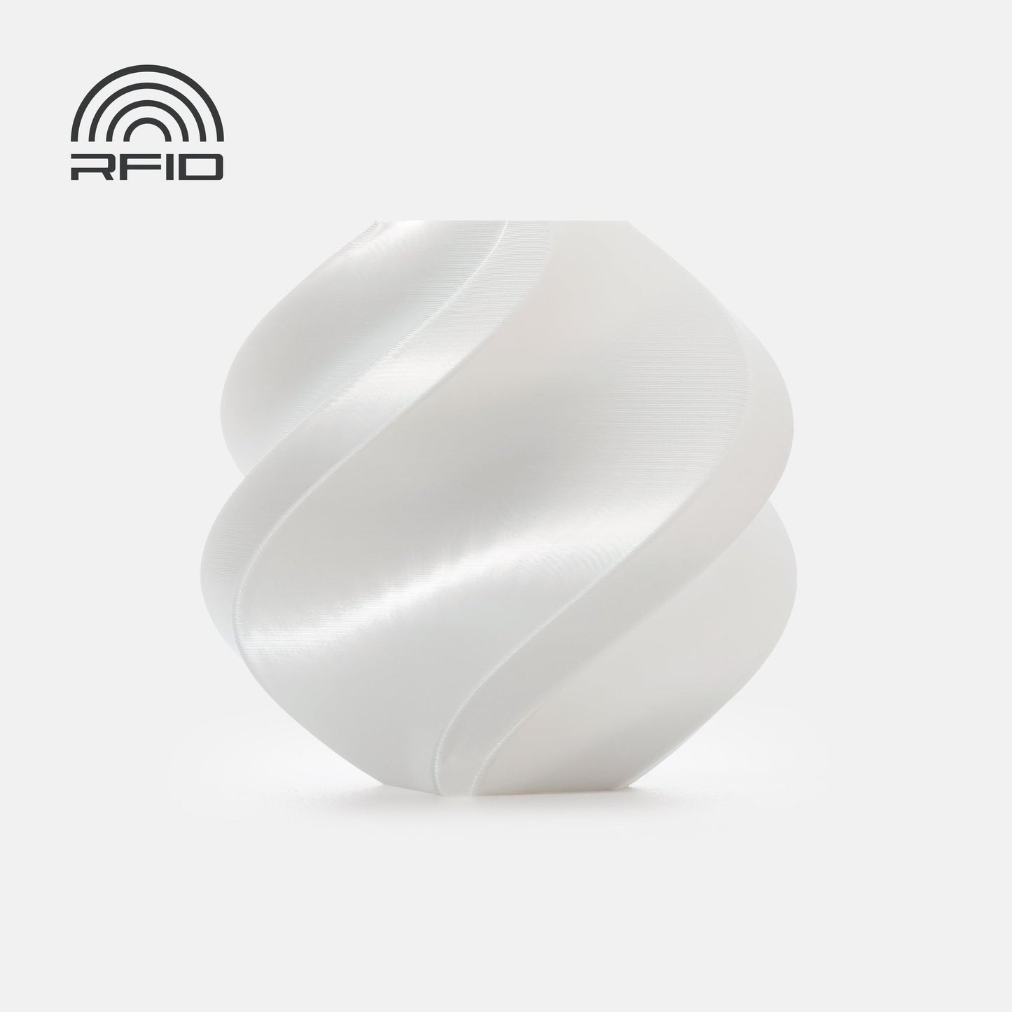 Bambu Lab | PLA Silk+ | White | 1.75mm | 1kg | Refill