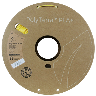 Polymaker | PolyTerra PLA+ | Yellow | 1.75mm | 1 kg