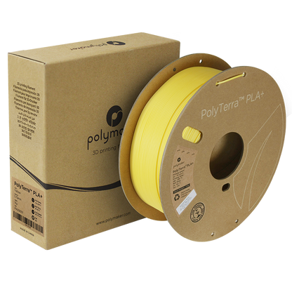 Polymaker | PolyTerra PLA+ | Yellow | 1.75mm | 1 kg