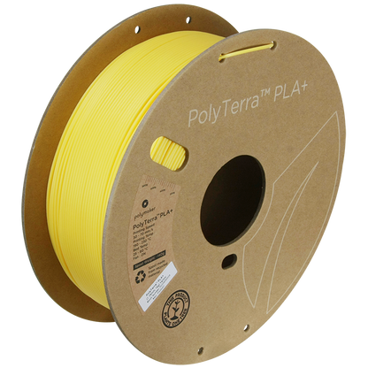 Polymaker | PolyTerra PLA+ | Yellow | 1.75mm | 1 kg