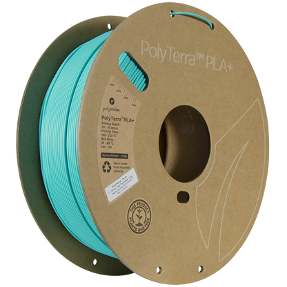 Polymaker | PolyTerra PLA+ | Polymaker Teal | 1.75mm | 1 kg