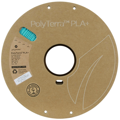 Polymaker | PolyTerra PLA+ | Polymaker Teal | 1.75mm | 1 kg
