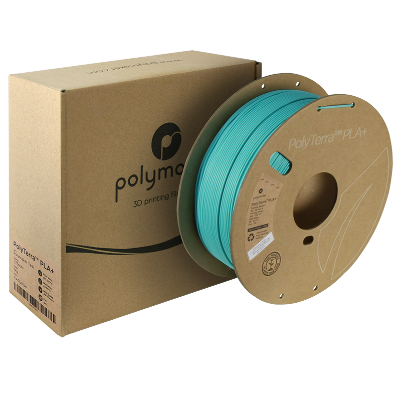 Polymaker | PolyTerra PLA+ | Polymaker Teal | 1.75mm | 1 kg