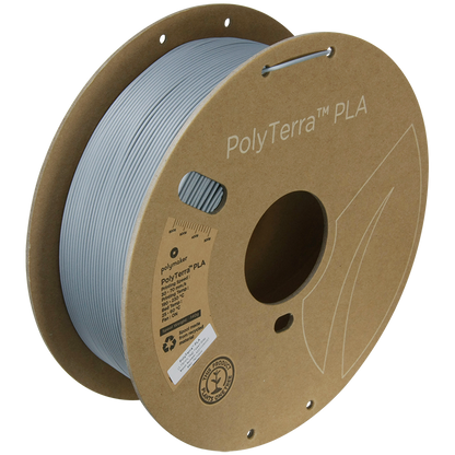 Polymaker | PolyTerra PLA | Fossil Grey | 1.75mm | 1 kg