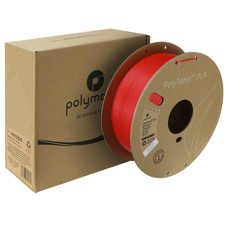 Polymaker | PolyTerra PLA | Lava Red | 1.75mm | 1 kg