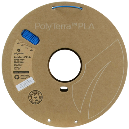 Polymaker | PolyTerra PLA | Sapphire Blue | 1.75mm | 1 kg