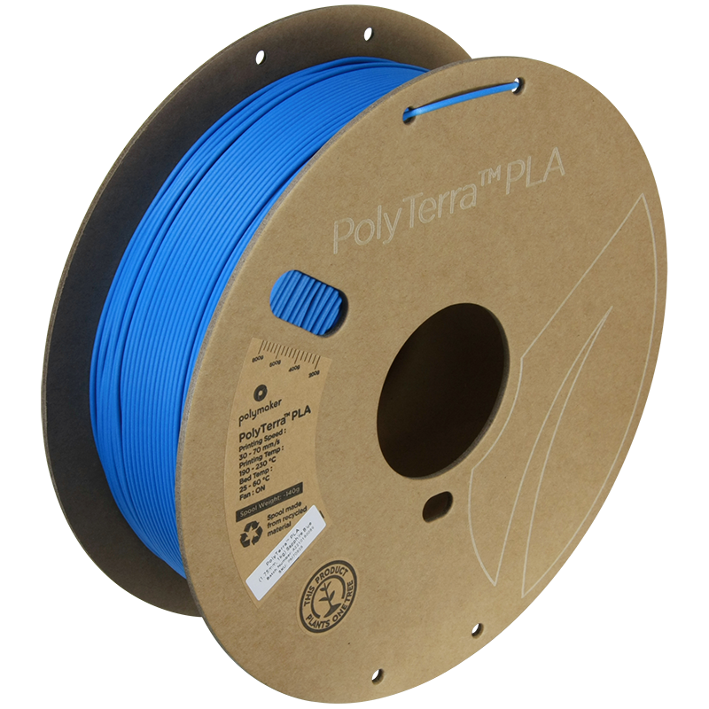Polymaker | PolyTerra PLA | Sapphire Blue | 1.75mm | 1 kg
