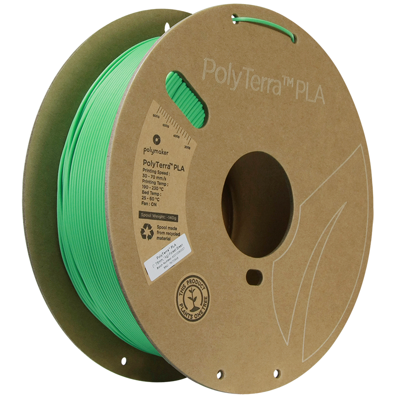 Polymaker | PolyTerra PLA | Forrest Green | 1.75mm | 1 kg