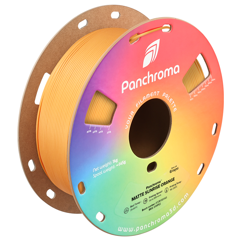 Polymaker | Panchroma PLA | Matte Sunrise Orange | 1.75mm | 1 kg