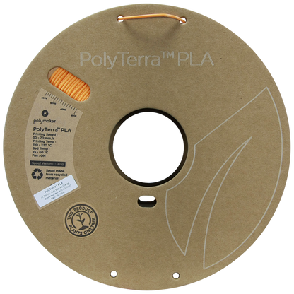 Polymaker | PolyTerra PLA | Sunrise Orange | 1.75mm | 1 kg