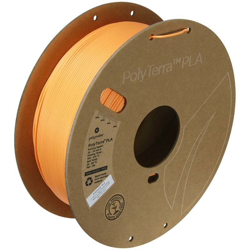 Polymaker | PolyTerra PLA | Sunrise Orange | 1.75mm | 1 kg