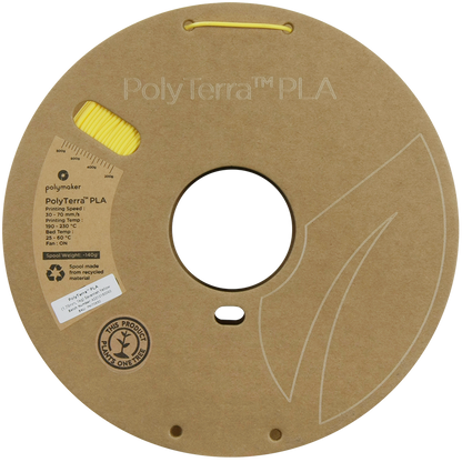 Polymaker | PolyTerra PLA | Savannah Yellow | 1.75mm | 1 kg