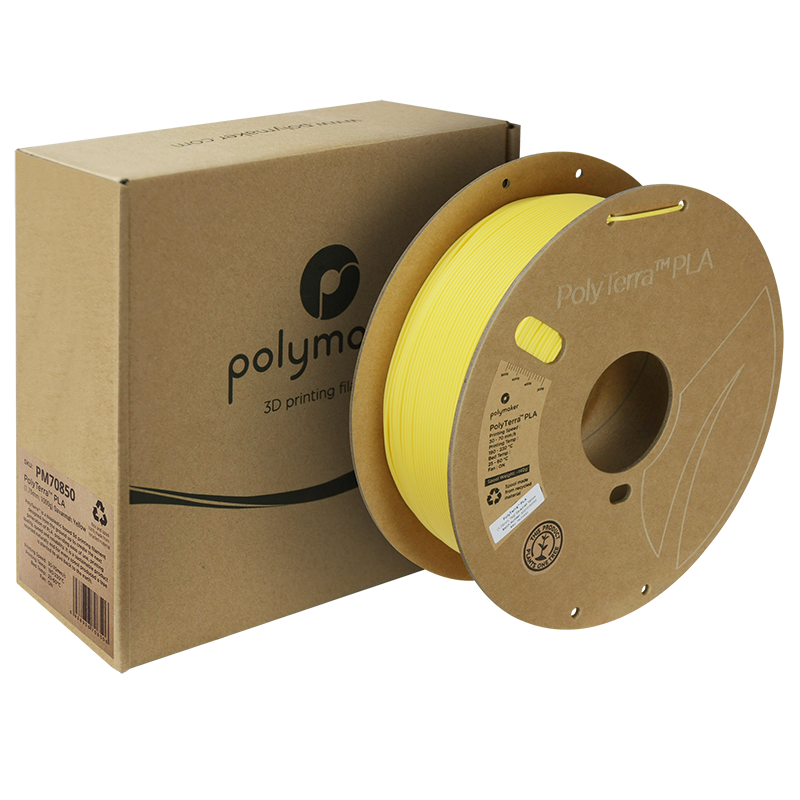 Polymaker | PolyTerra PLA | Savannah Yellow | 1.75mm | 1 kg