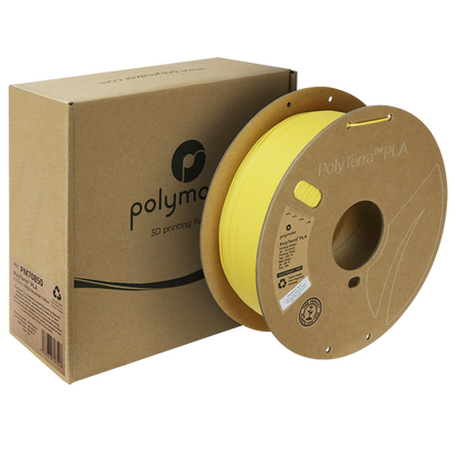 Polymaker | PolyTerra PLA | Savannah Yellow | 1.75mm | 1 kg