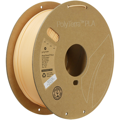 (UDGÅR) Polymaker | PolyTerra PLA | Peach | 1.75mm | 1 kg