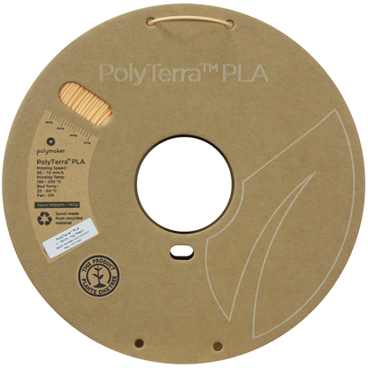 (UDGÅR) Polymaker | PolyTerra PLA | Peach | 1.75mm | 1 kg