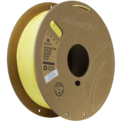 (UDGÅR) Polymaker | PolyTerra PLA | Banana | 1.75mm | 1 kg