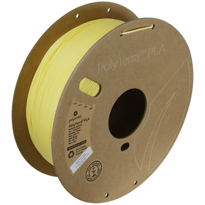 (UDGÅR) Polymaker | PolyTerra PLA | Banana | 1.75mm | 1 kg