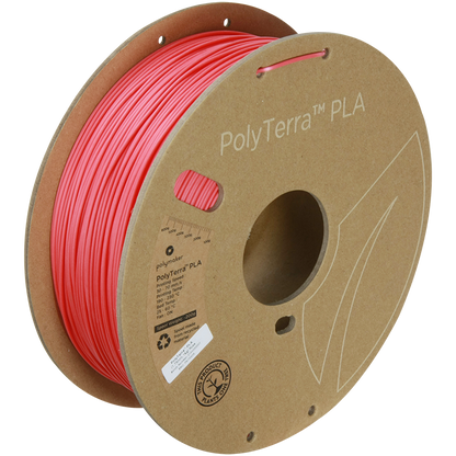 (UDGÅR) Polymaker | PolyTerra PLA | Rose | 1.75mm | 1 kg