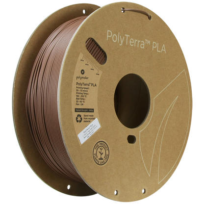 Polymaker | PolyTerra PLA | Earth Brown | 1.75mm | 1 kg