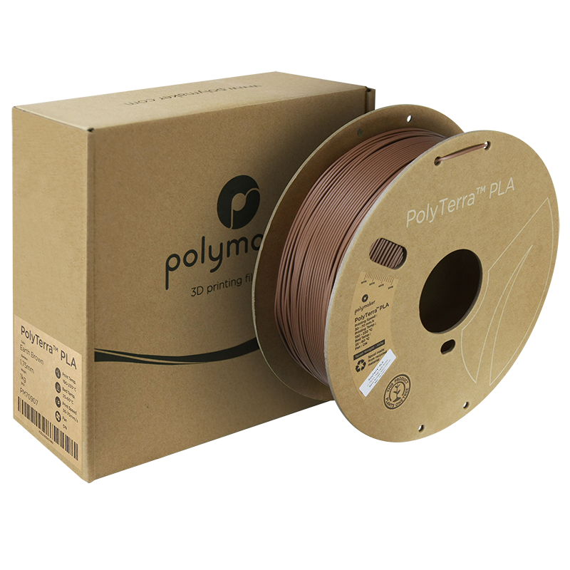 Polymaker | PolyTerra PLA | Earth Brown | 1.75mm | 1 kg