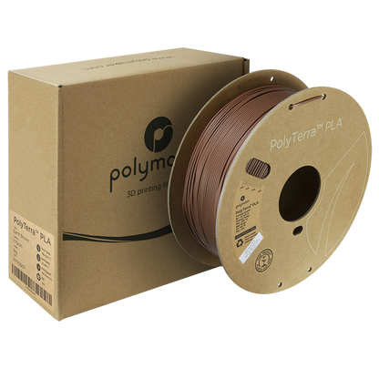Polymaker | PolyTerra PLA | Earth Brown | 1.75mm | 1 kg