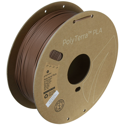 Polymaker | PolyTerra PLA | Earth Brown | 1.75mm | 1 kg