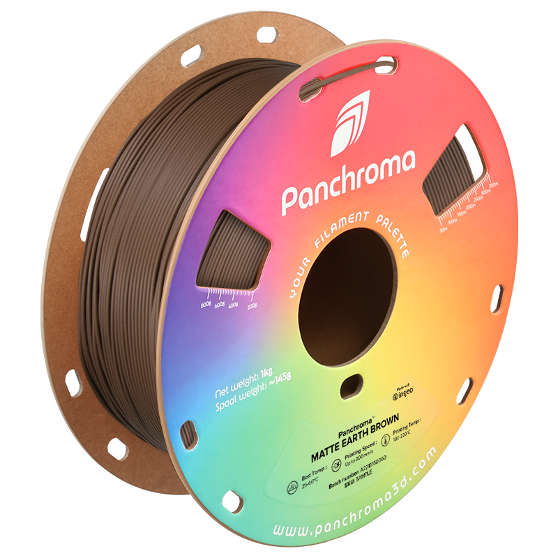 Polymaker | Panchroma PLA | Matte Earth Brown | 1.75mm | 1 kg