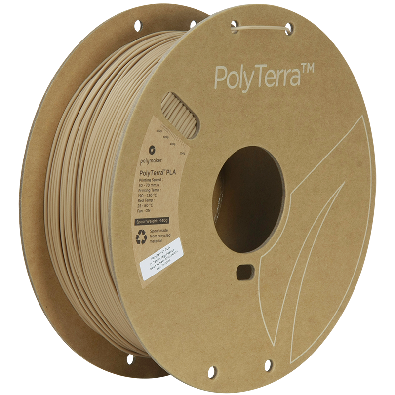Polymaker | PolyTerra PLA | Peanut | 1.75mm | 1 kg