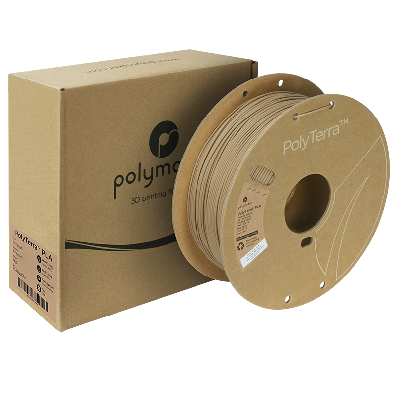 Polymaker | PolyTerra PLA | Peanut | 1.75mm | 1 kg