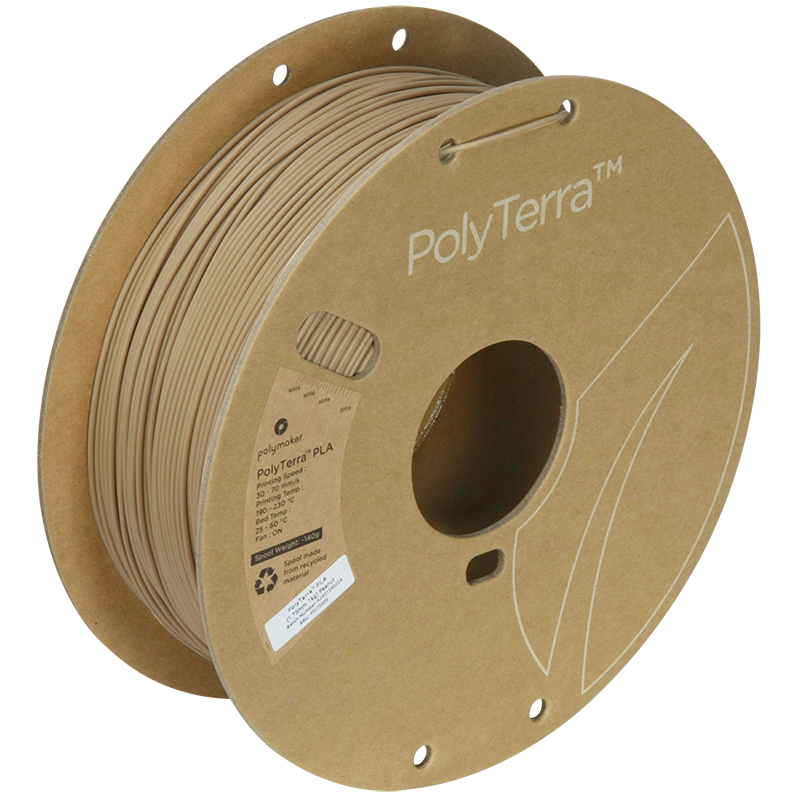 Polymaker | PolyTerra PLA | Peanut | 1.75mm | 1 kg