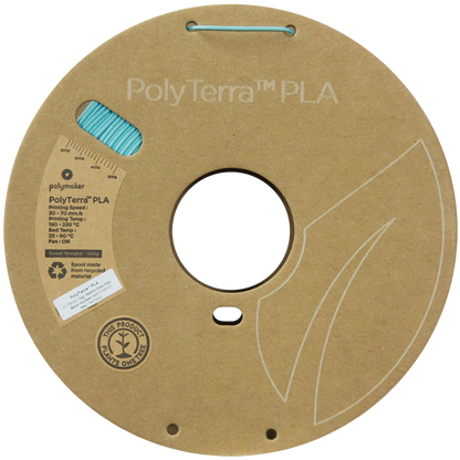 (UDGÅR) Polymaker | PolyTerra PLA | Marble Slate Grey | 1.75mm | 1 kg