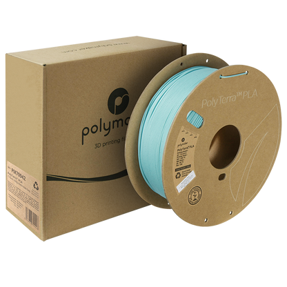 (UDGÅR) Polymaker | PolyTerra PLA | Marble Slate Grey | 1.75mm | 1 kg