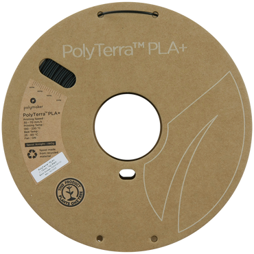 Polymaker | PolyTerra PLA+ | Black | 1.75mm | 1 kg