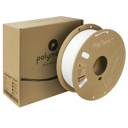 Polymaker | PolyTerra PLA+ | White | 1.75mm | 1 kg