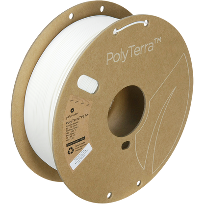 Polymaker | PolyTerra PLA+ | White | 1.75mm | 1 kg