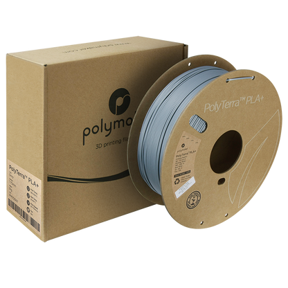 Polymaker | PolyTerra PLA+ | Grey | 1.75mm | 1 kg