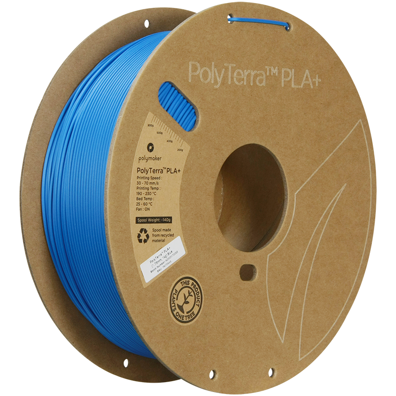 Polymaker | PolyTerra PLA+ | Blue | 1.75mm | 1 kg