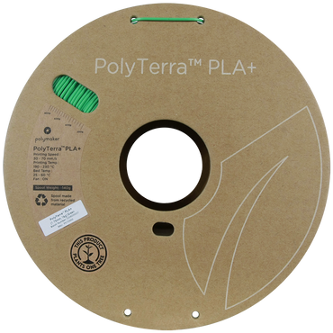Polymaker | PolyTerra PLA+ | Green | 1.75mm | 1 kg