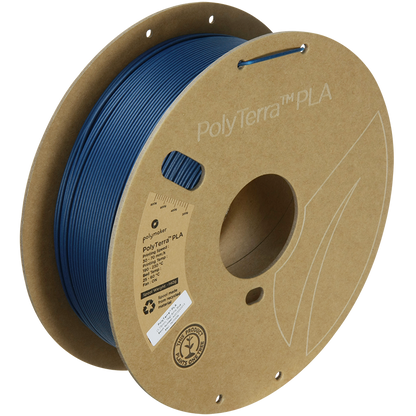 (UDGÅR) Polymaker | PolyTerra PLA | Army Blue | 1.75mm | 1 kg