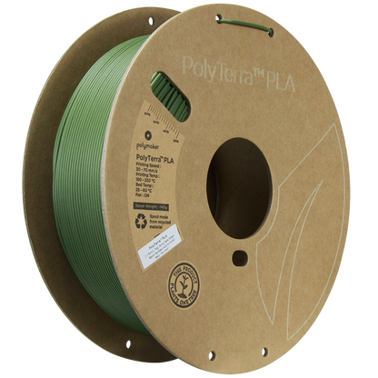 Polymaker | PolyTerra PLA | Army Dark Green | 1.75mm | 1 kg