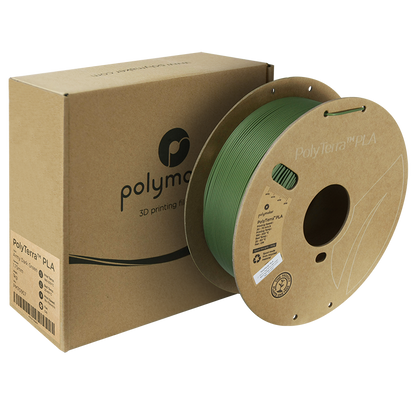 Polymaker | PolyTerra PLA | Army Dark Green | 1.75mm | 1 kg
