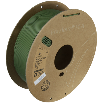 Polymaker | PolyTerra PLA | Army Dark Green | 1.75mm | 1 kg