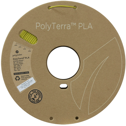 (UDGÅR) Polymaker | PolyTerra PLA | Army Light Green | 1.75mm | 1 kg